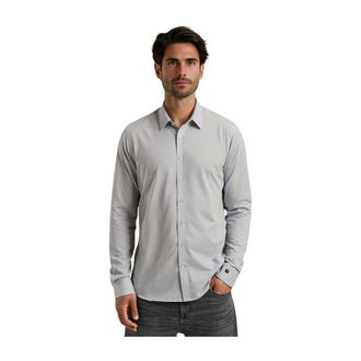 Cast Iron Heren, Overhemden, Blauw, Maat: XL Jersey