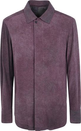 Ziggy Chen Shirt Concealed Button Shirt