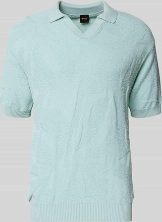 Boss Orange by Hugo Boss BOSS Orange Relaxed Fit Poloshirt aus reiner Baumwolle Modell ASURFO in Tuerkis, Gr&ouml;&szlig;e XXL