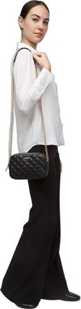 Guess Womens Tote Black Polyurethane Tote-bags