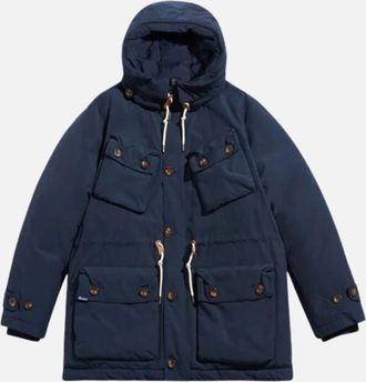 Penfield Mens Penfield Navy Blazer Mountain Parka - Blue - Size: Regular/40