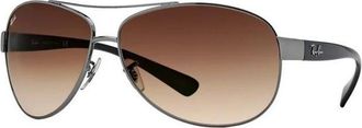 Ray-Ban Authentieke Rb 3386 Zonnebril- Premium Kwaliteit - Heren - Zonnebrillen - Grijs - 63 MM - Accessoires