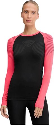 Dynafit Speed Dryarn Long Sleeve Top - Dames - Sportshirts - Veelkleurig - L - Leer - Fitness