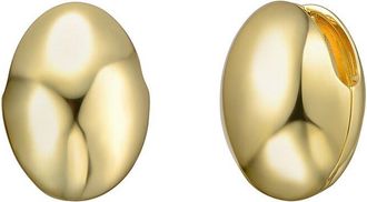 Rachel Glauber 14K Plated Hoops