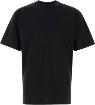 Gucci Tops, Heren, Grijs, M, Katoen, S/S T-Shirt Katoen