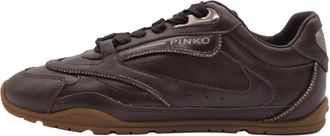 Pinko Yulia 04 Sneaker - Dames - Sneakers - Bruin - 40 EU - Schoenen