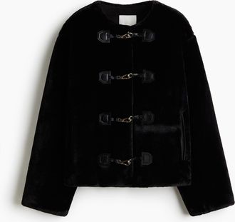 H&M Jacke im Duffle-Look - Schwarz