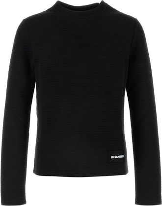 Jil Sander Logo Long Sleeve T-Shirt