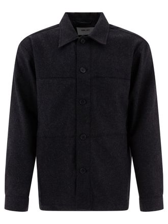 Nn.07 Isak Wool Blend Overshirt