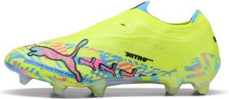 Puma Scarpe da calcio senza lacci ULTRA NITRO 7 ULTIMATE ADVANCED LEVEL FG unisex, Scarpe, Bianco, 40.5