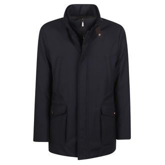 Moorer Hombre, Chaquetas, Azul, Talla: L