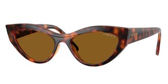 Vogue Eyewear VO5637SU Polarized W65683 Womens Sunglasses Tortoiseshell Size 52