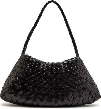 Dragon Diffusion Rosanna Woven Leather Shoulder bag - Black - One Size