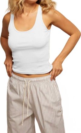 perfectwhitetee Andi Top In White