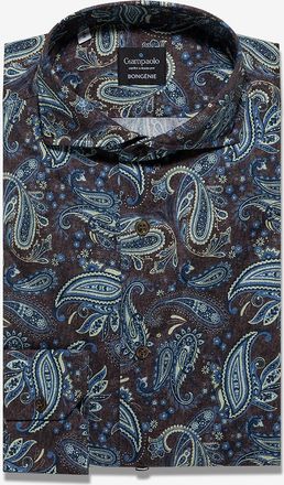 Giampaolo Baumwollhemd mit Paisley-Pring