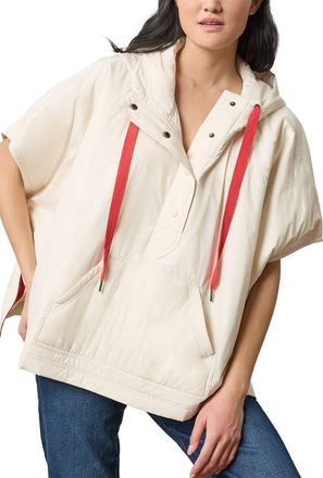 Lilla P Oversized Fit Hooded Poncho