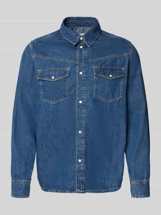 Pepe Jeans London Regular Fit Jeanshemd aus reiner Baumwolle Modell BROOKS in Jeansblau, Gr&ouml;&szlig;e XXL
