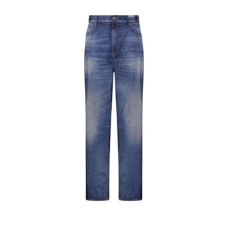 Golden Goose Straight Jeans, female, Blue, Size: S Boyfriend Peggy Pant