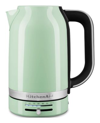 KitchenAid Kitchenaid 5kek1701ept Tetera El&eacute;ctrica 1,7 L 2400 W Negro, Verde, Acero Inoxidable