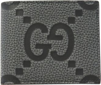 Gucci Gg Leather Wallet (Bi-Fold) (Pre-Owned)