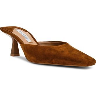 Steve Madden Alyse Mule in Chestnut Suede at Nordstrom, Size 9.5