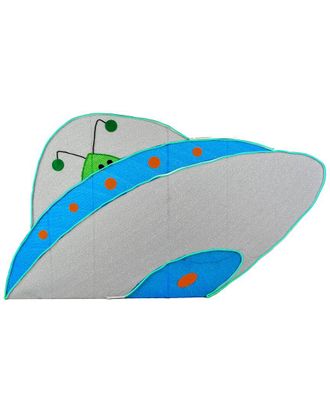 National Tree Company 35 Halloween Alien Spacecraft With Led Light Strip