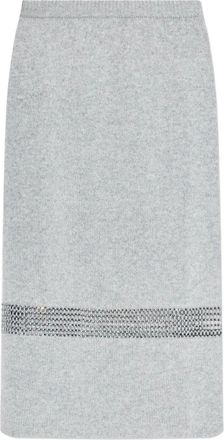 Fabiana Filippi sequins-embellished pencil midi skirt - Grijs