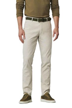 Meyer Linnen Meyer katoenen broek Bonn beige effen