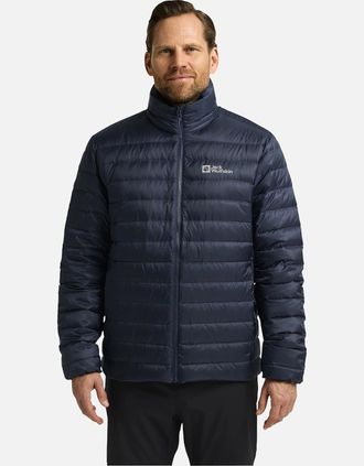 Jack Wolfskin Mens Jack Wolfskin Mens Pilvi Down Padded Water Repellent Jacket - Navy - Size: 40/Regular