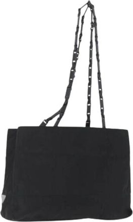 Prada Pre-owned Tote Bag - Dames - Vintage Shopper - Zwart - ONE Size - Nylon - Vintage