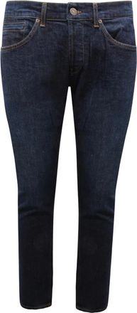 Dondup George Broeken - Heren - Skinny Jeans - Blauw - W33 - Katoen - Jeans