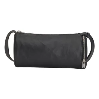 adidas Y-3 Leather Barrel Bag Black KD0169