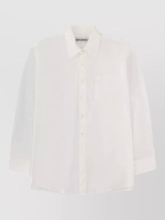 Our Legacy relaxed shirt long sleeves chest pocket