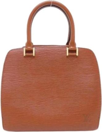 Louis Vuitton Pre-owned Handbags, female, Brown, Size: ONE SIZE Pre-owned Vintage Epi Handbag