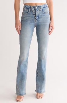 Good American Good Classic Boot Cut Jeans in Indigo440 at Nordstrom Rack, Size 26