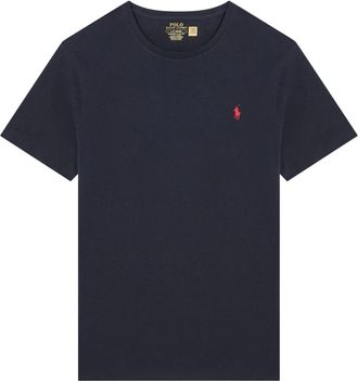 Polo Ralph Lauren Korte mouw ronde hals T-shirt - Heren - T-shirts - Zwart - 2XL - Tops