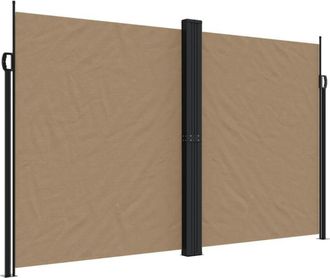 vidaXL Toldo Lateral Retr&aacute;ctil Gris Taupe 200x1200 Cm Vidaxl