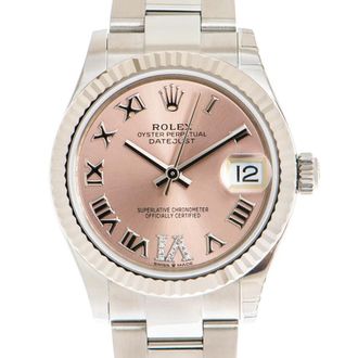 Rolex Datejust 31 Automatic Diamond Pink Dial Ladies Watch 278274PRDO