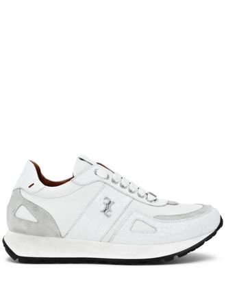 Billionaire Boys Club leather running sneakers - men - Calf Leather/Rubber/Calf Suede/Calf Leather - 45 - White