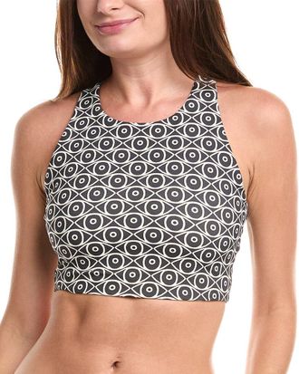 Spiritual Gangster Mystic Eye Laurel Longline Bra