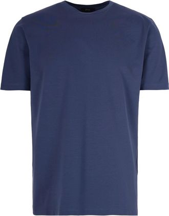 Herno Tops, Heren, Blauw, 2Xl, Katoen, T-Shirts