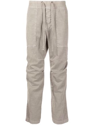 James Perse straight-leg trousers - men - Cotton/Elastane - 3 - Neutrals