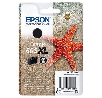 Epson Cartucho De Tinta Epson Estrella De Mar Negro Xl