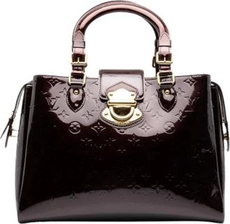 Louis Vuitton Pre-owned Vernis Melrose Avenue - Dames - Vintage Handtas - Paars - ONE Size - Leer - Vintage