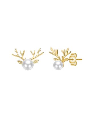 Rachel Glauber 14K Plated Animal Earrings