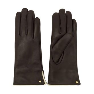Gianni Chiarini Gloves, female, Brown, L, Nappa Leather Gloves