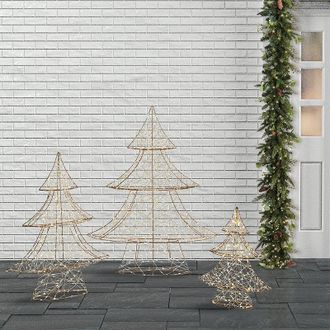 Frontgate LED Micro Light Christmas Trees - 2 - Frontgate