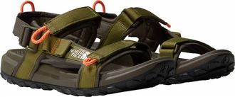 The North Face Mens Explore Camp Sandal In Forest Olive/new Taupe