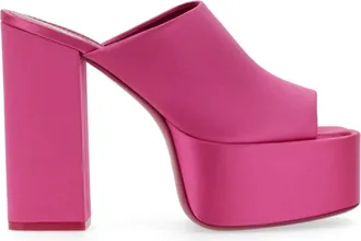 PARIS TEXAS Sasha Mule - Dames - Muiltjes - Roze - 37 1/2 EU - Leer - Schoenen