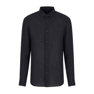 A|X Armani Exchange Heren, Overhemden, Blauw, Maat: XS